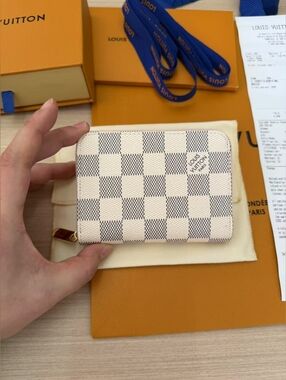 Louis Vuitton Damier Azur Zippy Coin Purse